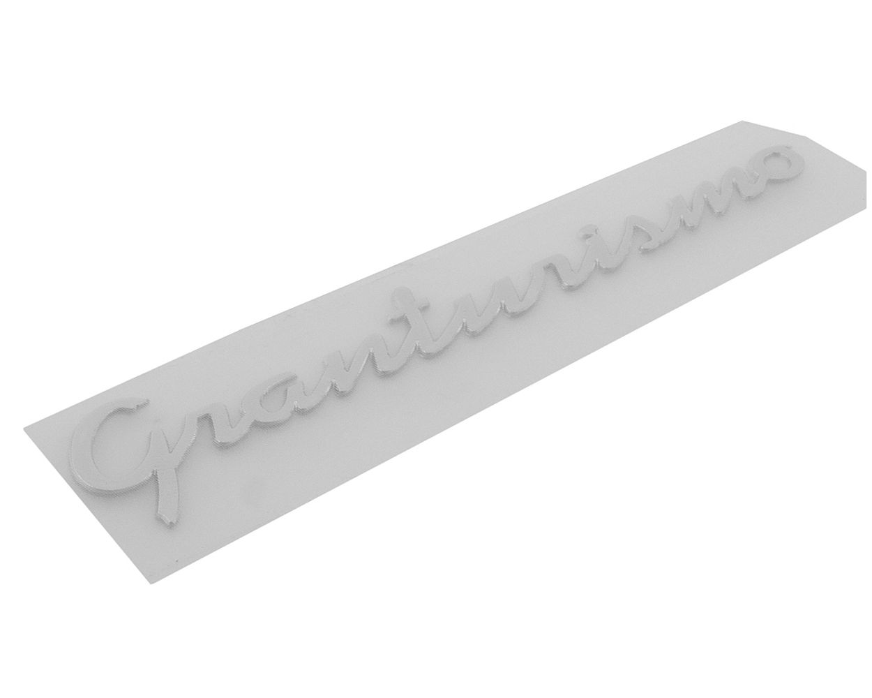 Aufkleber Schriftzug Granturismo chrom