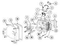  Imola 125 4T AC Zylinderkopf und Ventildeckel für Rex Imola 125