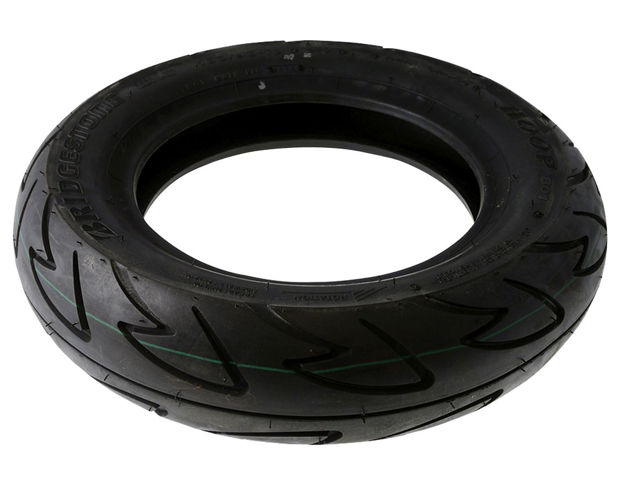 Reifen Bridgestone HOOP B01 100-90x10 61J TL, schlauchlos (T