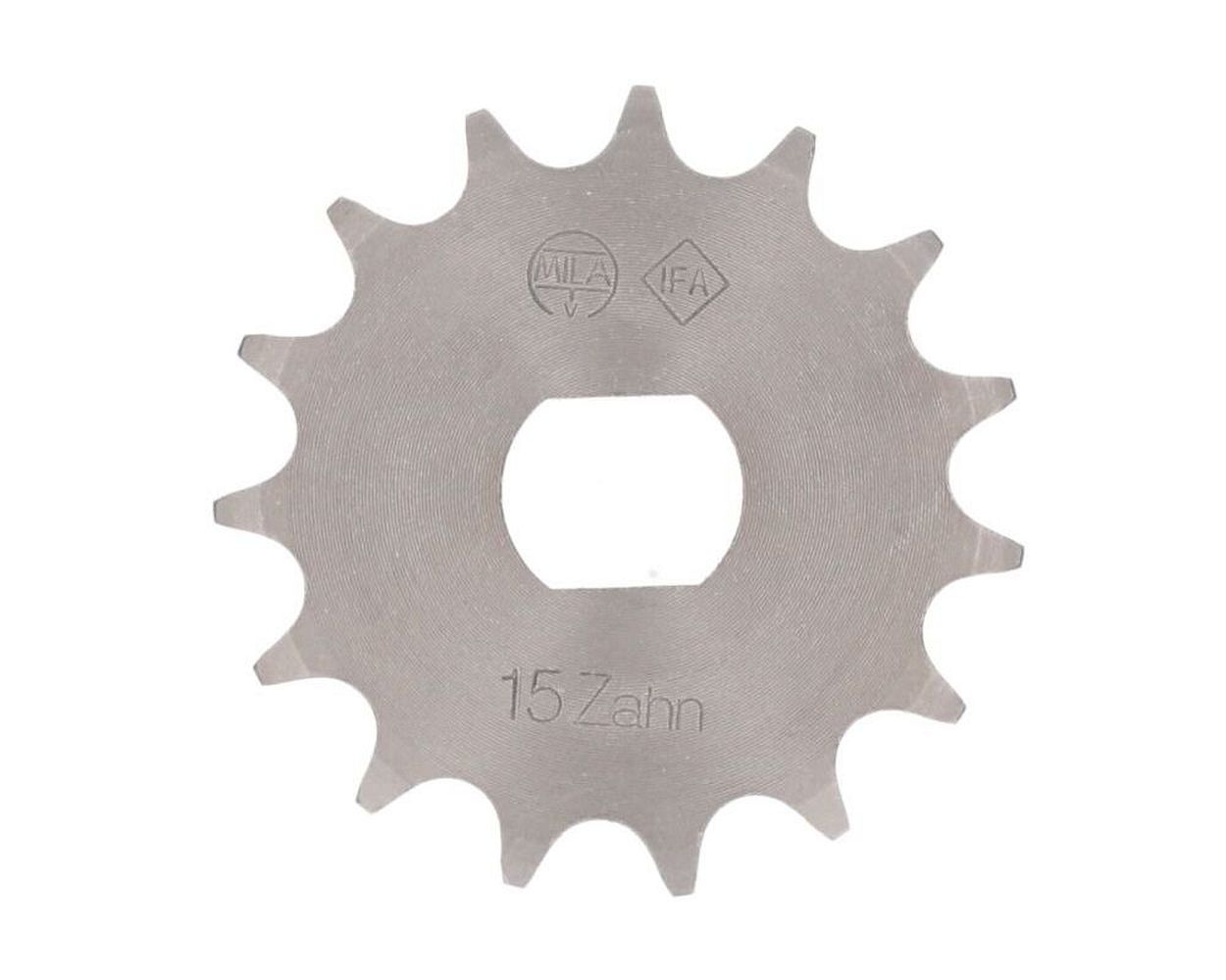 Kettenritzel 15 Zähne Teilung 1/2x5, 4 Simson KR51 KR51/2 S51