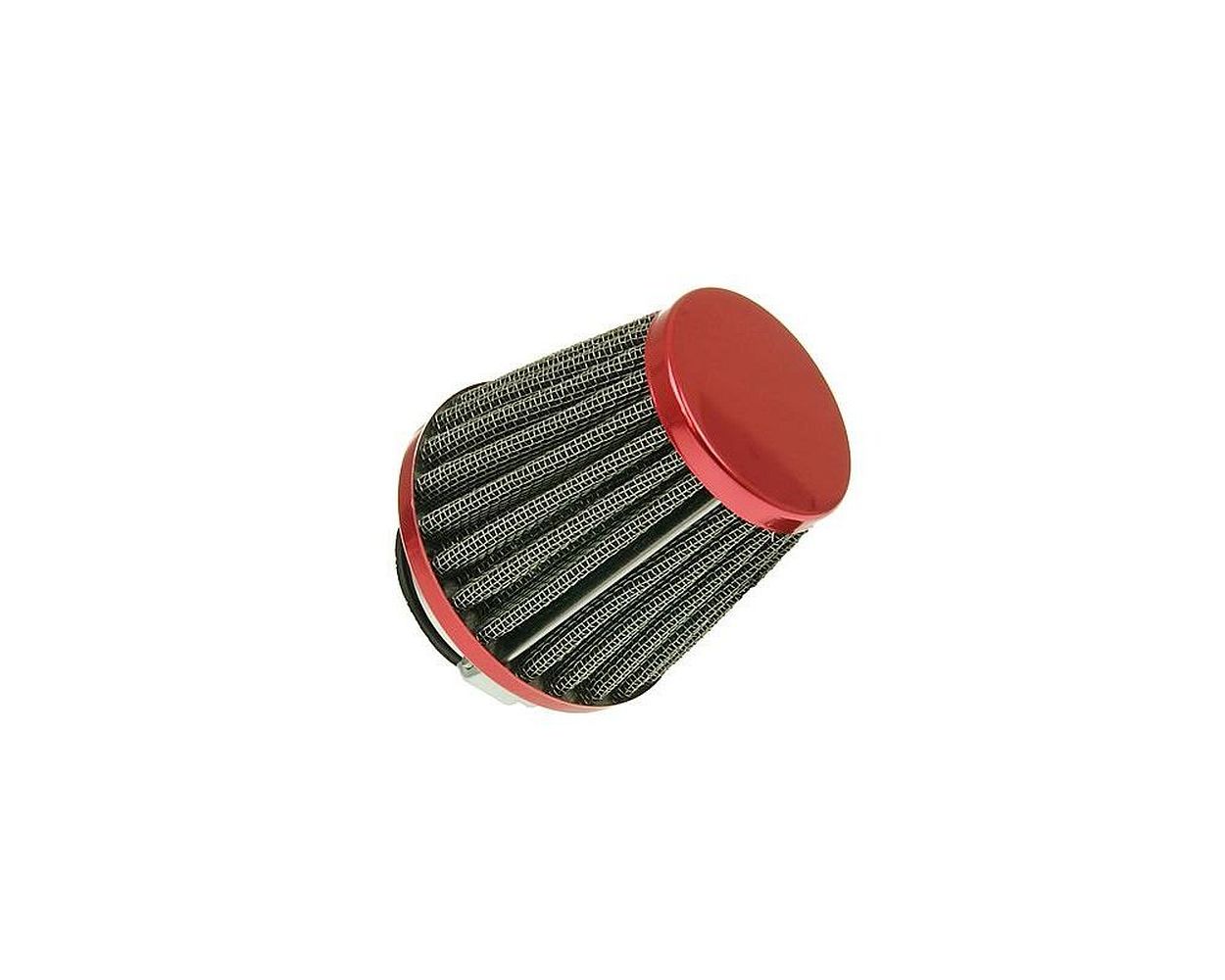 Sportluftfilter Power 38 mm Anschluss rot SCORPEX Motorrad Supermoto Enduro ATV