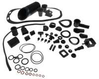 Gummi Kit UNI AUTO 59-teilig UNI AUTO kompatibel für Vespa PX 80-200, P80 E, LML Star, Motovespa CL, DS Set Satz