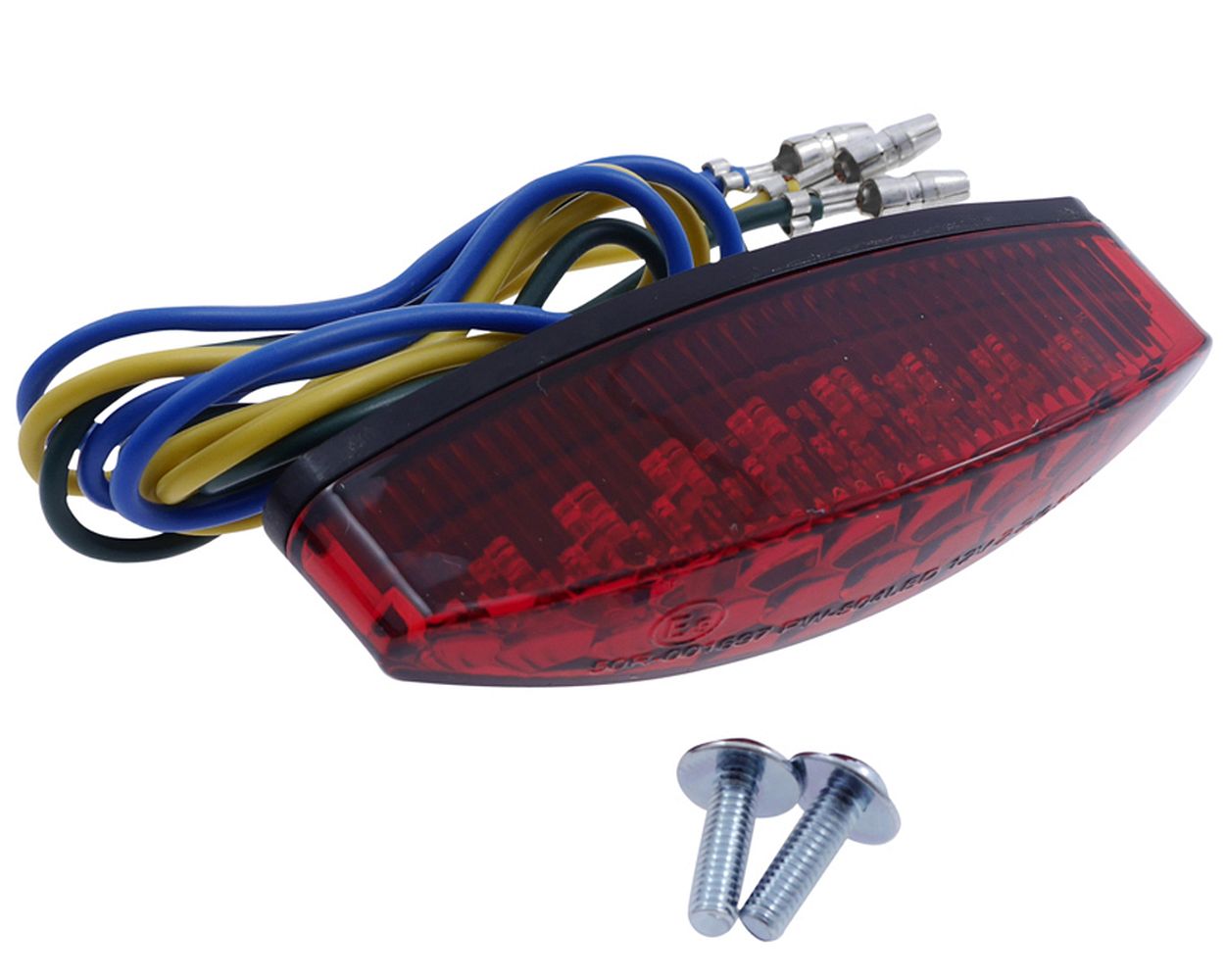 Rücklicht Mini LED Motorrad LITTLE NUMBER1, Nummernschildbel