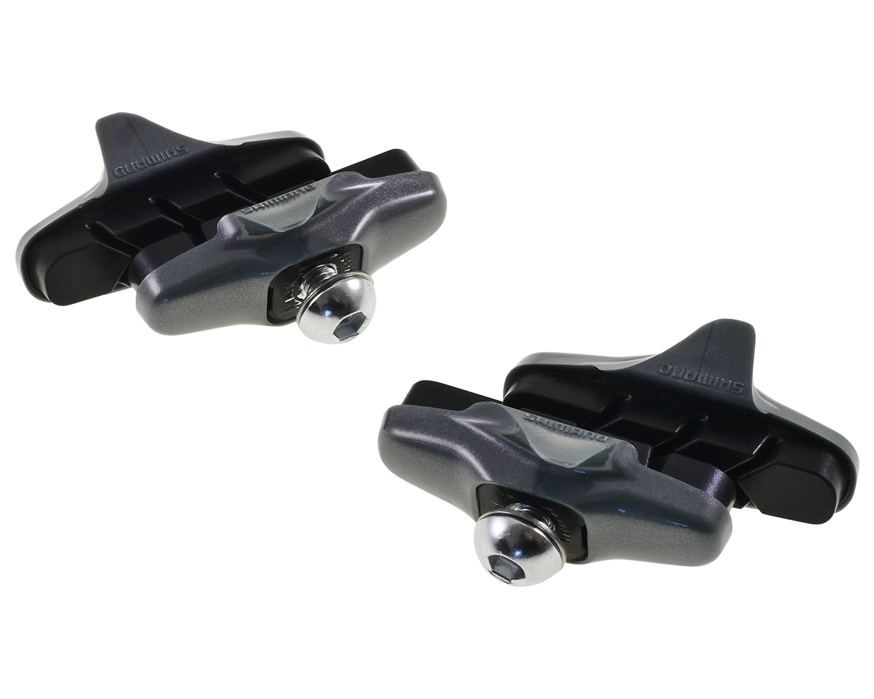 2 Paar Bremsschuhe SHIMANO 600 Ultegra Rennrad universal Fahrrad, Bike, Felgenbremse, für BR-6403 BR-4400, BR-3300, BR-1055, BRA550
