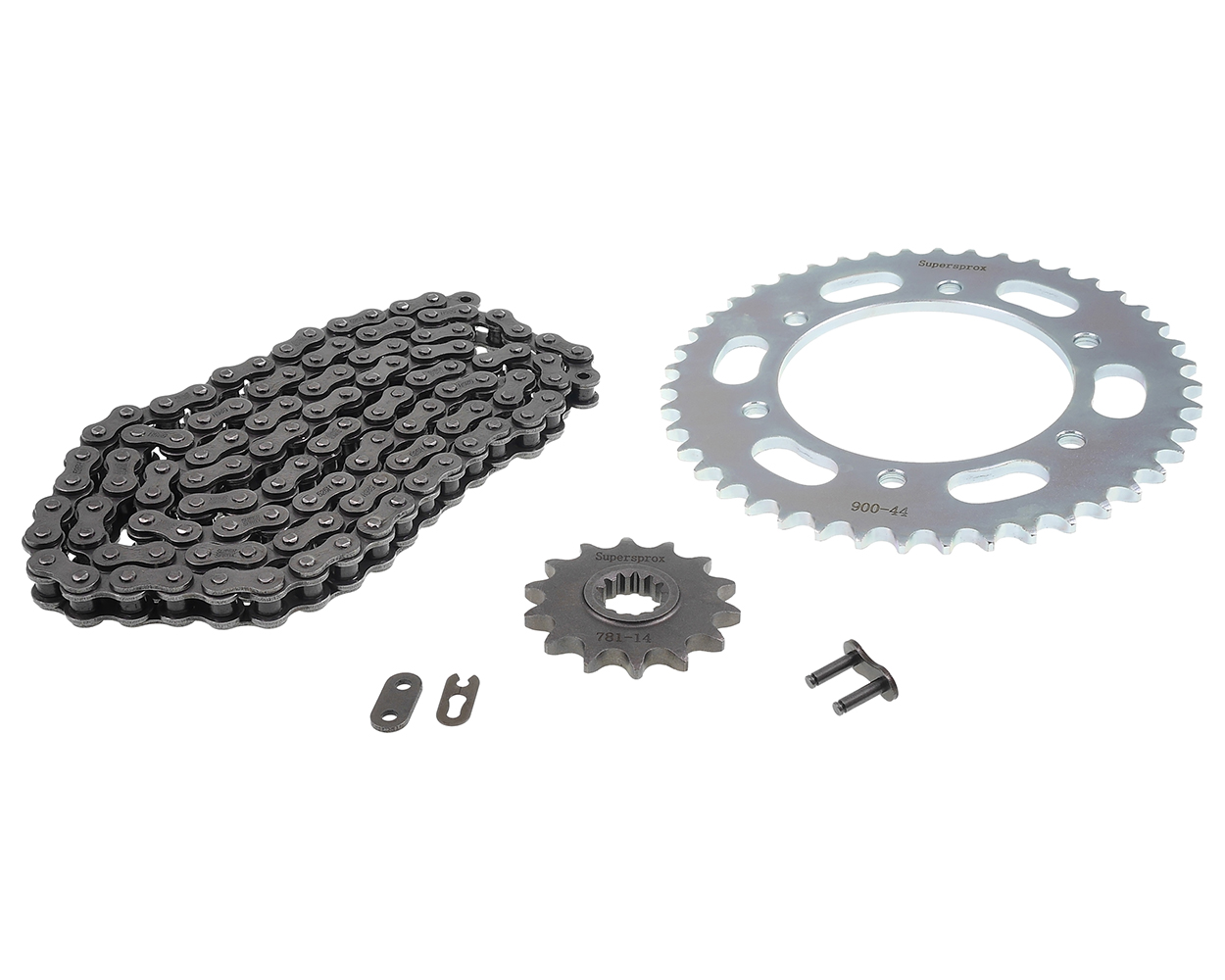 Kettensatz Performance KIT Stahl SUPERSPROX Teilung 525, 14 / 44 Zähne
