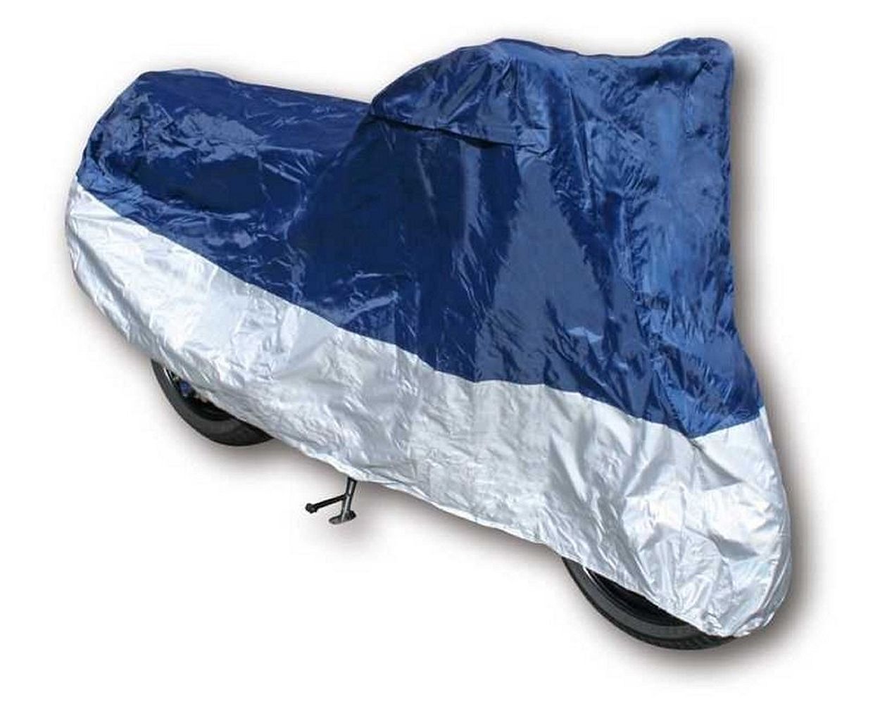 Abdeckplane SHIN YO, Größe S, Polyester, blau/silber, Motorrad, Roller