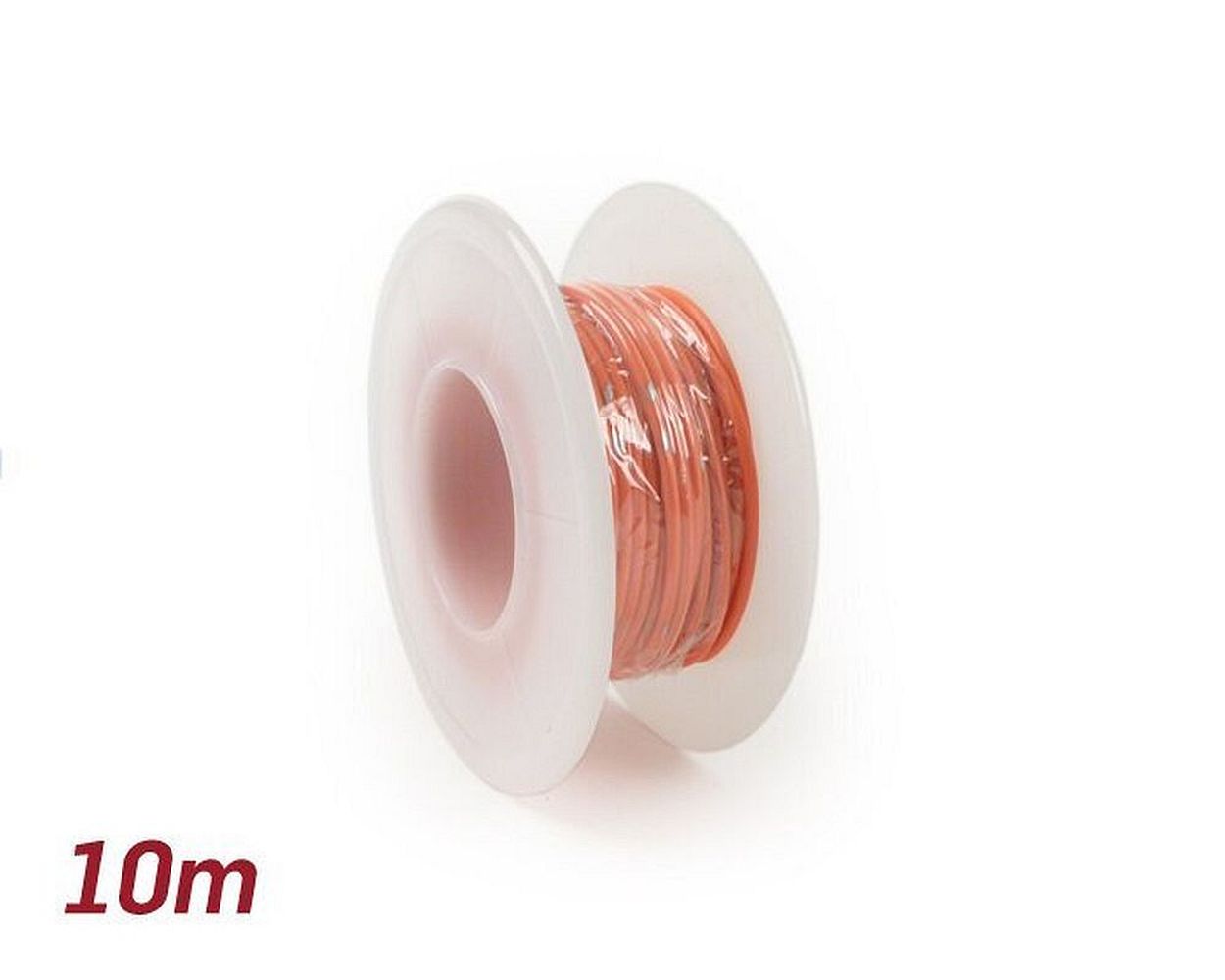 Elektrokabel BGM orange, 0, 85 mm 10m Universal Roller Motorrad Moped Quad KFZ Auto Stromleitung
