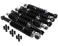 Stoßdämpfer Tieferlegung SET 2EXTREME 2x 260mm / 4x 280mm schwarz vorne hinten Simson DUO