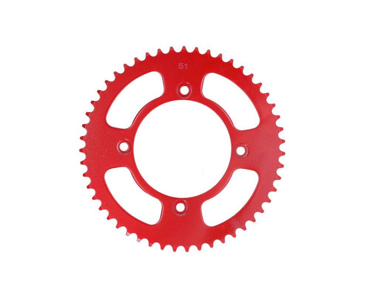 Kettenrad 51 Zähne 420 rot