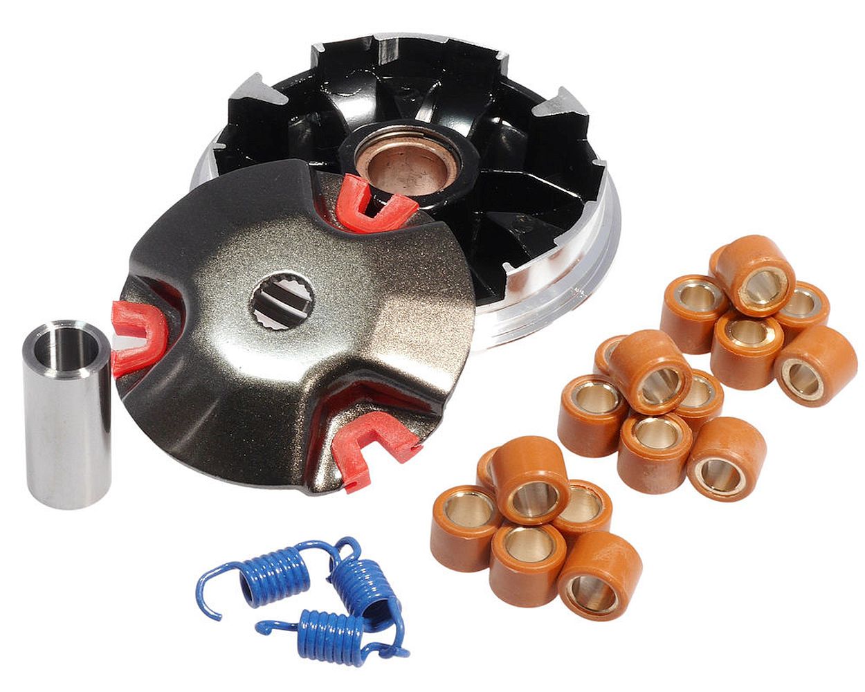 2EXTREME Variomatik 5,5g Für JINAN QINGQI 50cc Roller - Performance Variator Tuning Set