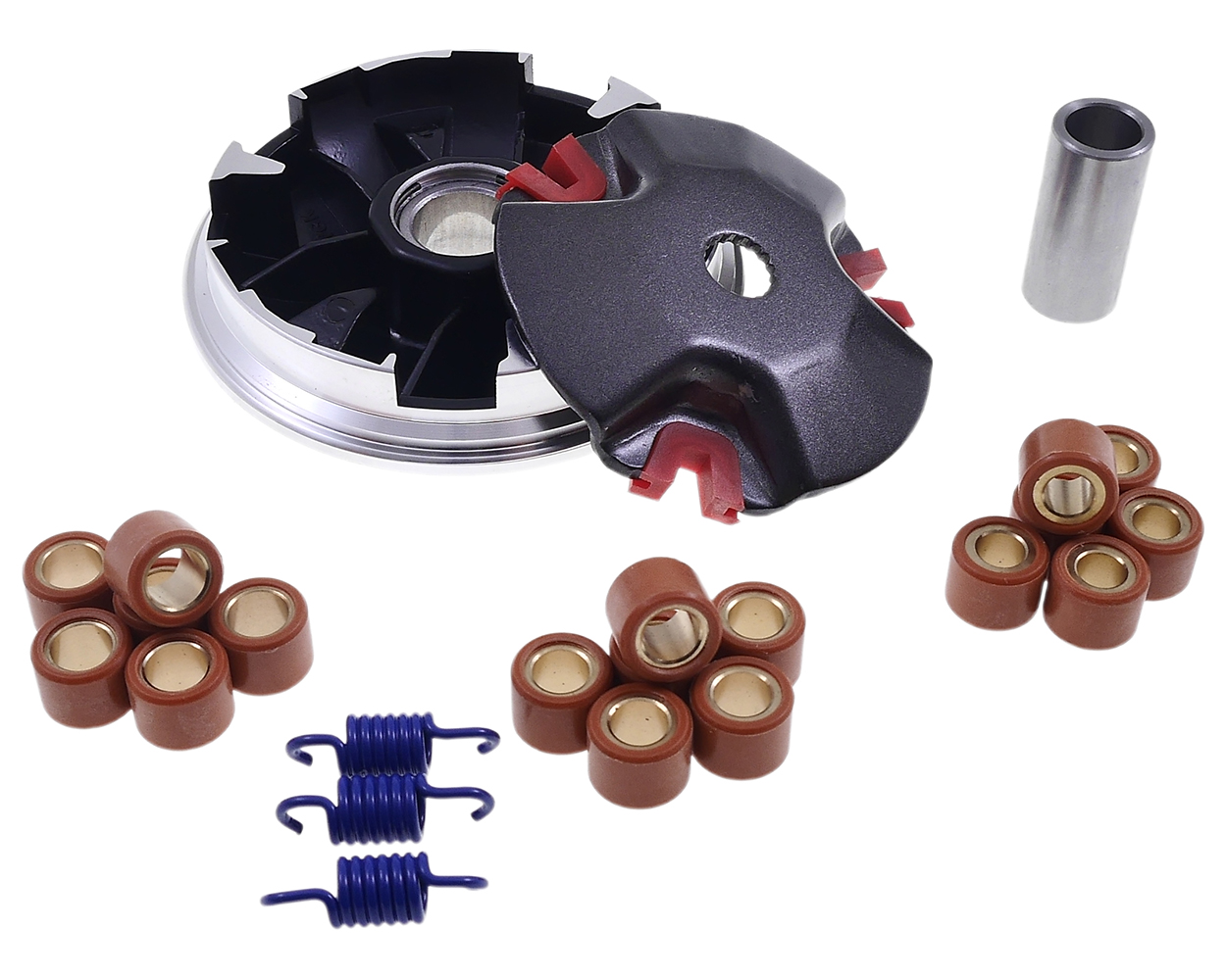 Variateur Racing 2extreme 5,5g Pour Scooter 50cc GY6 - Compatible Peugeot Django, Kisbee, Ludix