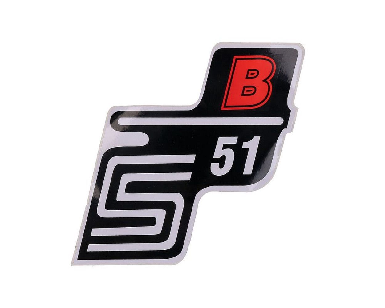 Schriftzug S51 B 2EXTREME rot