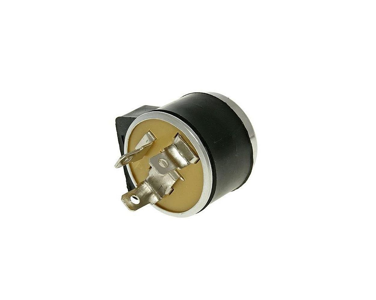 2EXTREME 3-poliges Blinkerrelais 12 V 18/23 W mit akustisch Tickergeräusch - Für 2-Takt/4-Takt Roller, Schaltmopeds, Quad/ATV