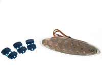 Rücklicht LED universal oval Klarglas