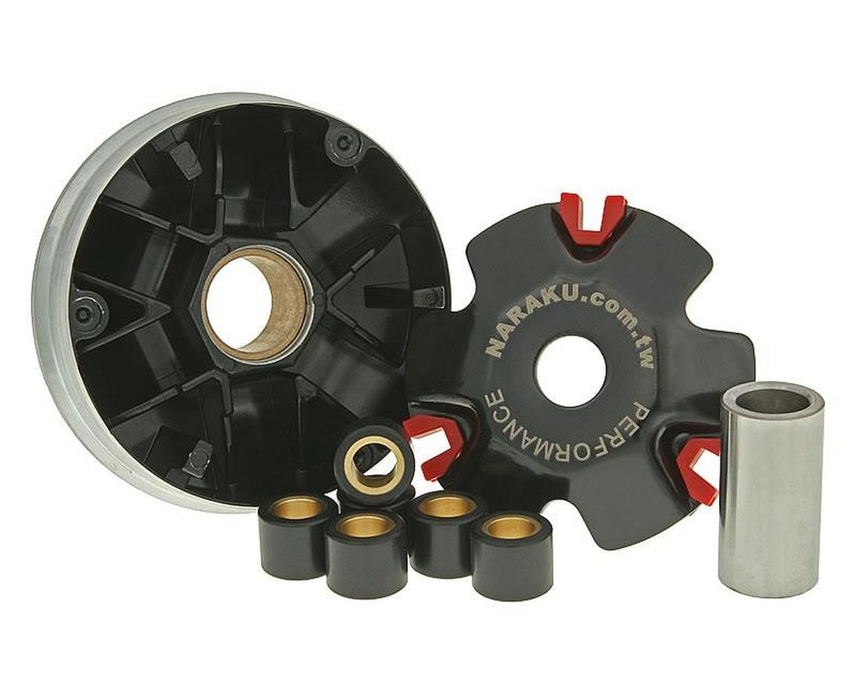 Variomatik NARAKU Sport komplett, liegend Super 8 9 50 ccm 2-Takt Variator