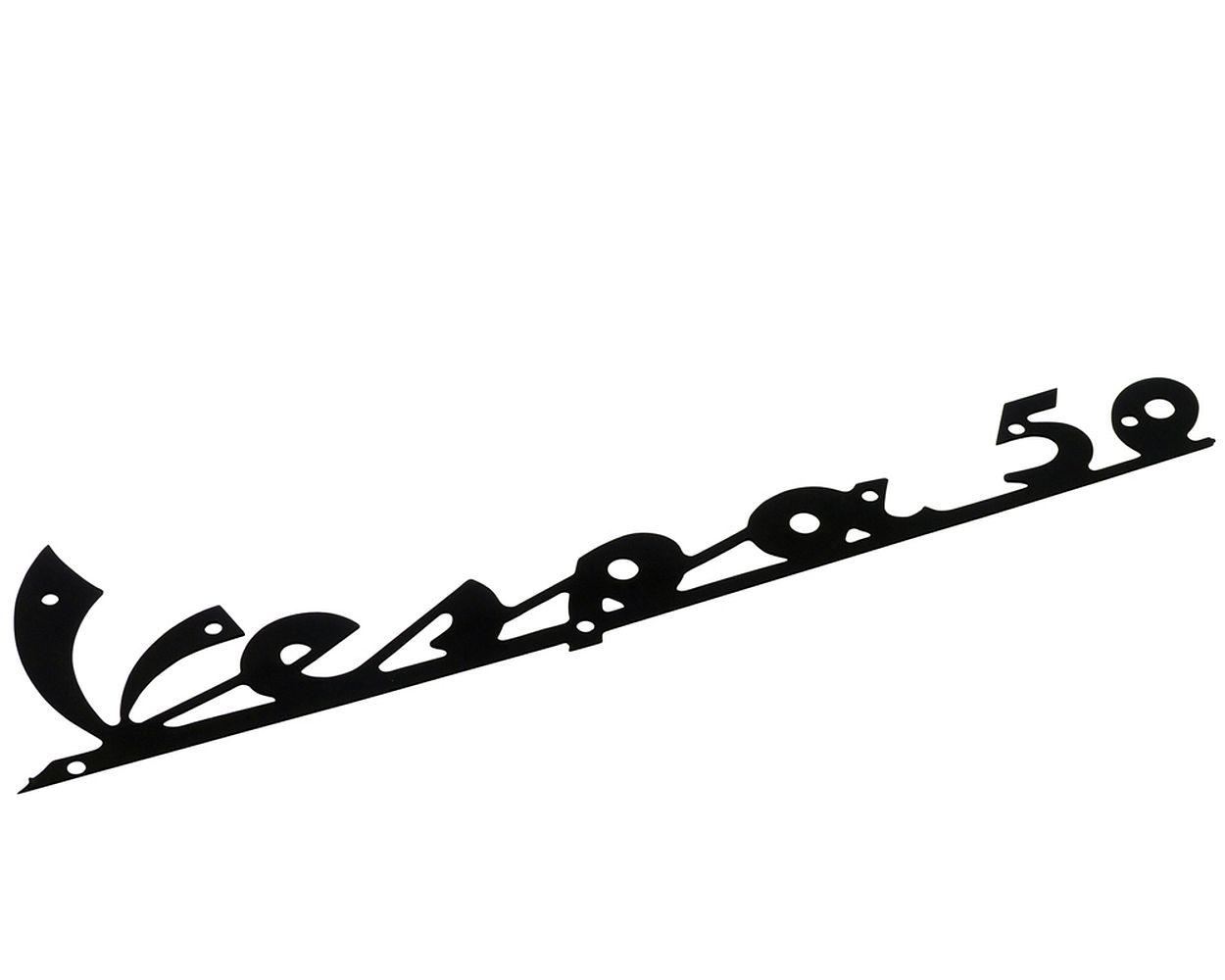 Schriftzug für Beinschild