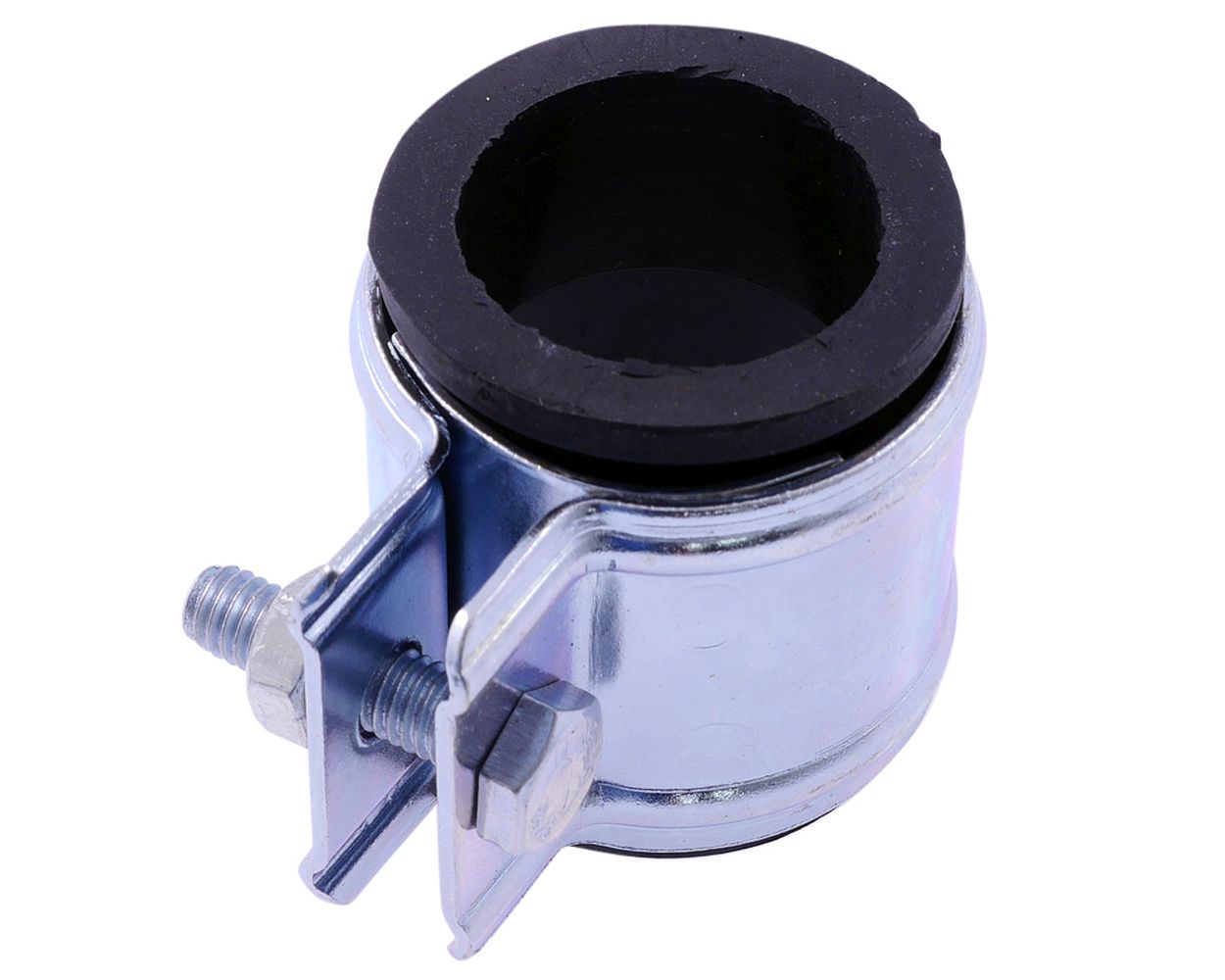 Auspuffschelle universal 28 mm mit Gummi zb für Sachs Mopeds