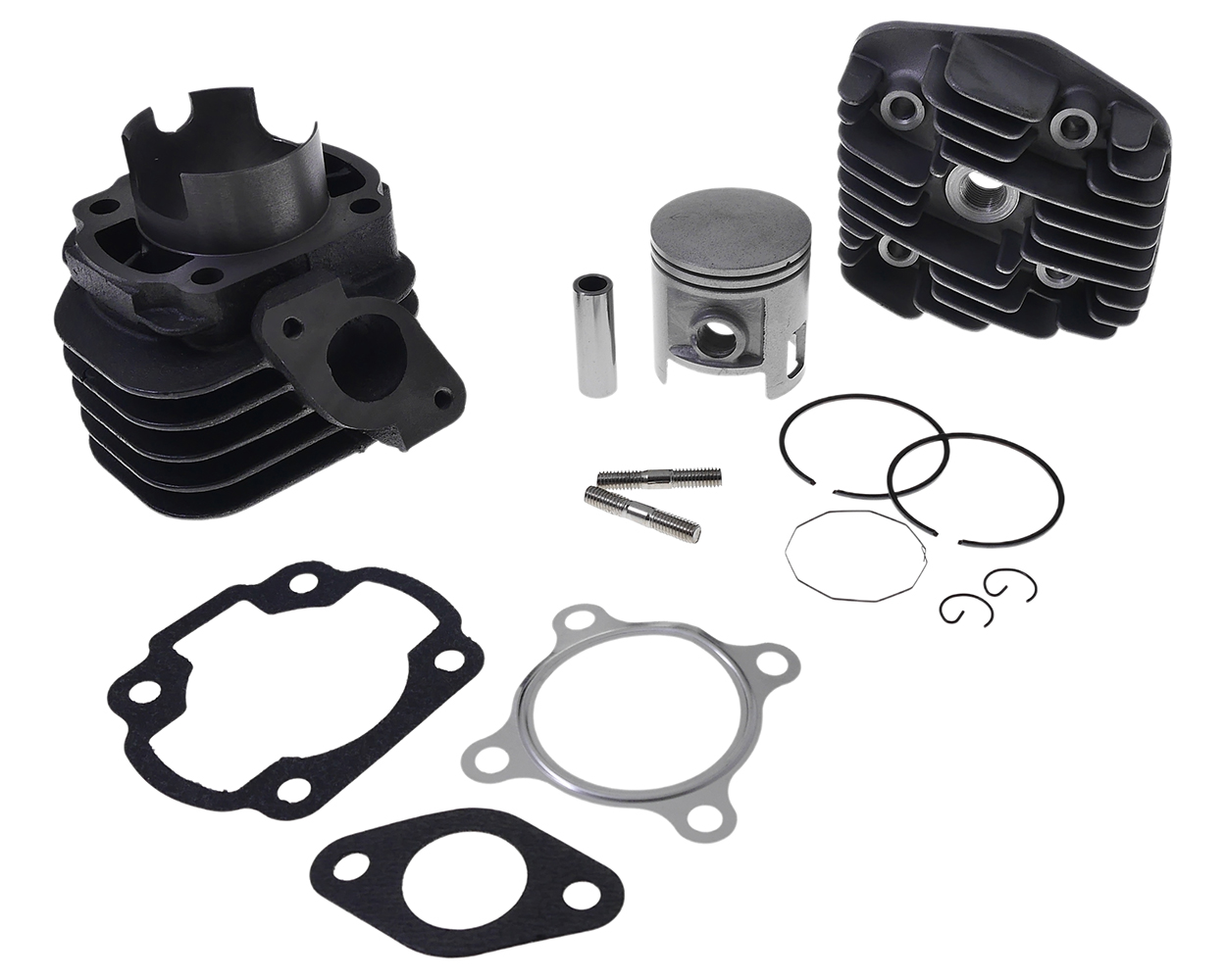 Zylinder 2EXTREME 70ccm Sport AC 12mm für China 2-Takt 1E40QMB Tuning CPI Hussar, Aragon, Explorer Kallio 50, Keeway RY6