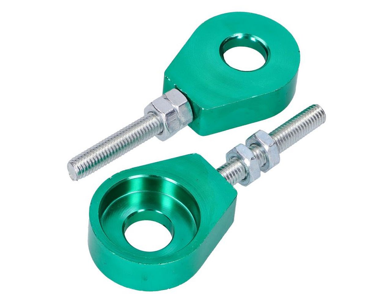 Kettenspanner 2EXTREME D=12 mm Aluminium grün