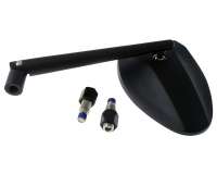 Spiegel links/rechts HIGHSIDER Motorrad Ferrara 2, schwarz, incl. Adapt.