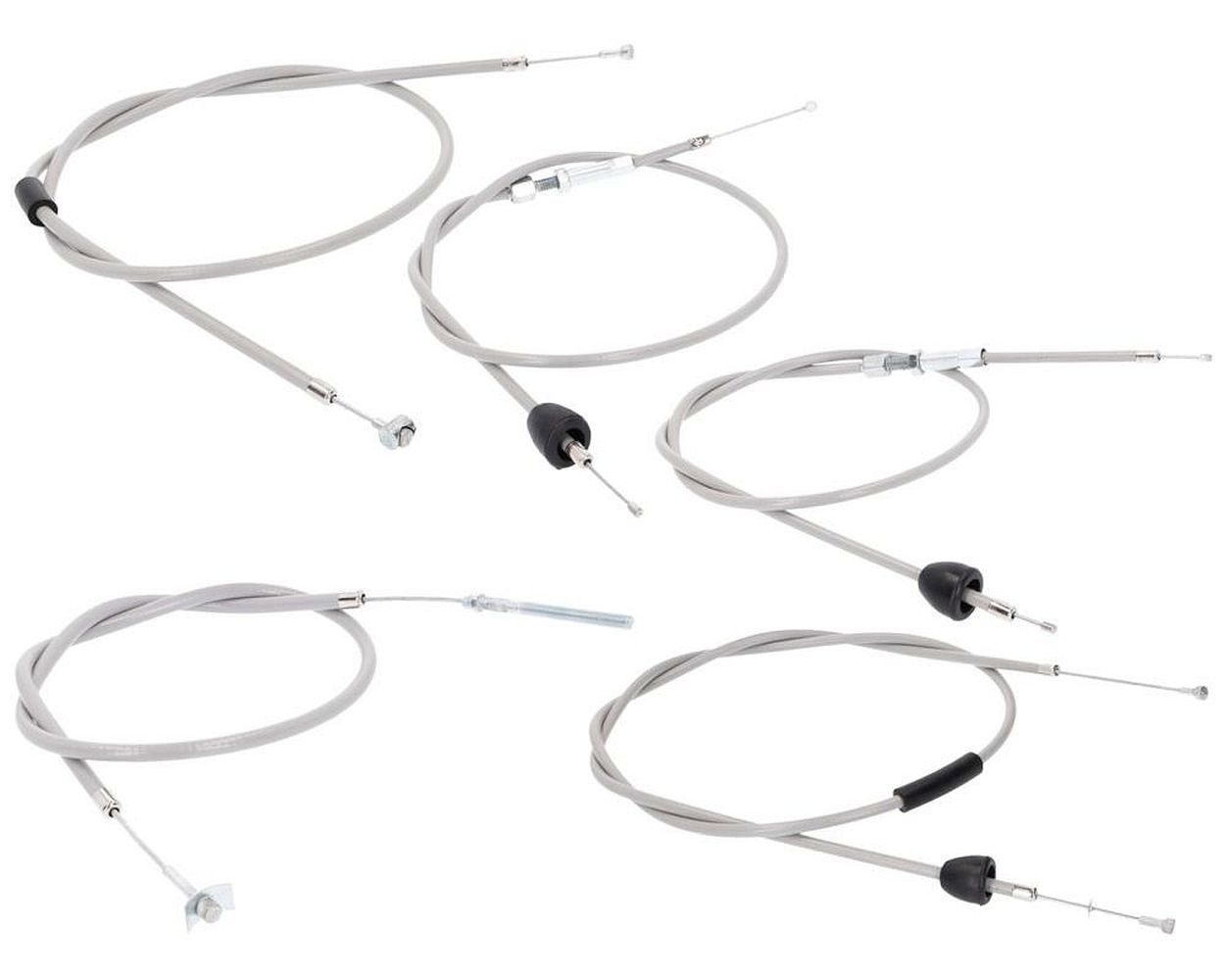 Bowdenzug Set grau