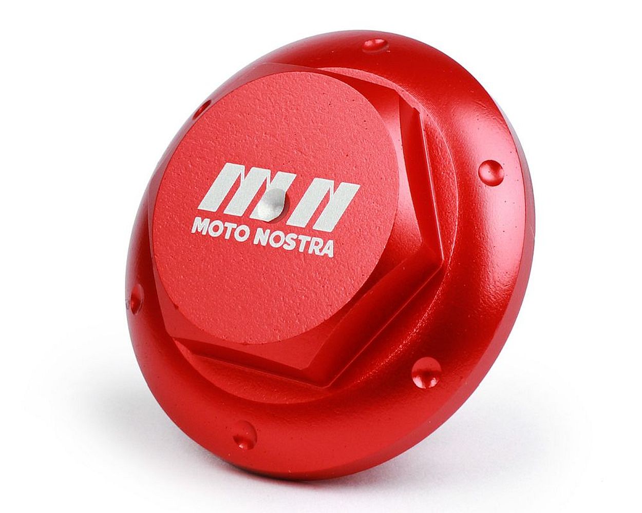 Ölablassschraube -MOTO NOSTRA, CNC, rot