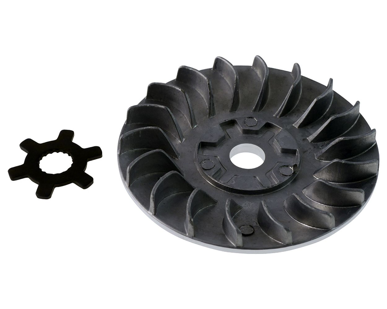 Riemenscheibenset mit Stern 13 mm kompatibel für Minarelli liegend / stehend 2-Takt AC LC