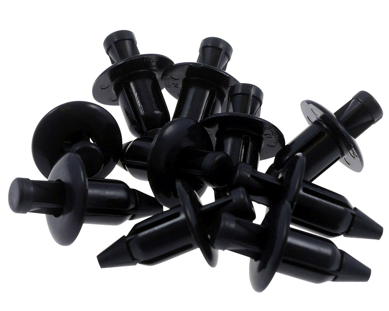 Kunststoffnieten Drucknieten 10 Stück 3, 5- 5, 00 mm universal