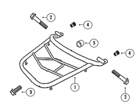  RS CLASSIC 50 4T AC 11- Gepäckträger für Rex RS Classic