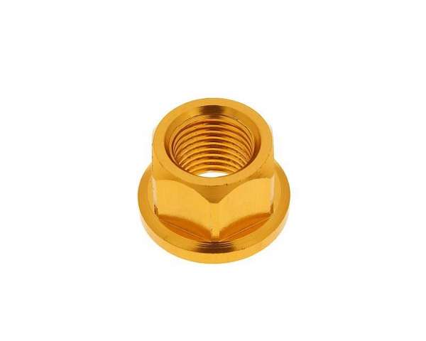 Écrou axe de roue alu anodisé divers - M12x1,25