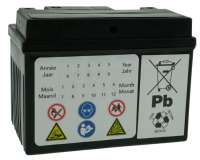 Batterie SCORPEX SLA SB4L-B 5Ah 112x70x85mm kompatibel für Yamaha Aerox, MBK Nitro, Gilera Runner, Piaggio NRG, Peugeot Speedfight