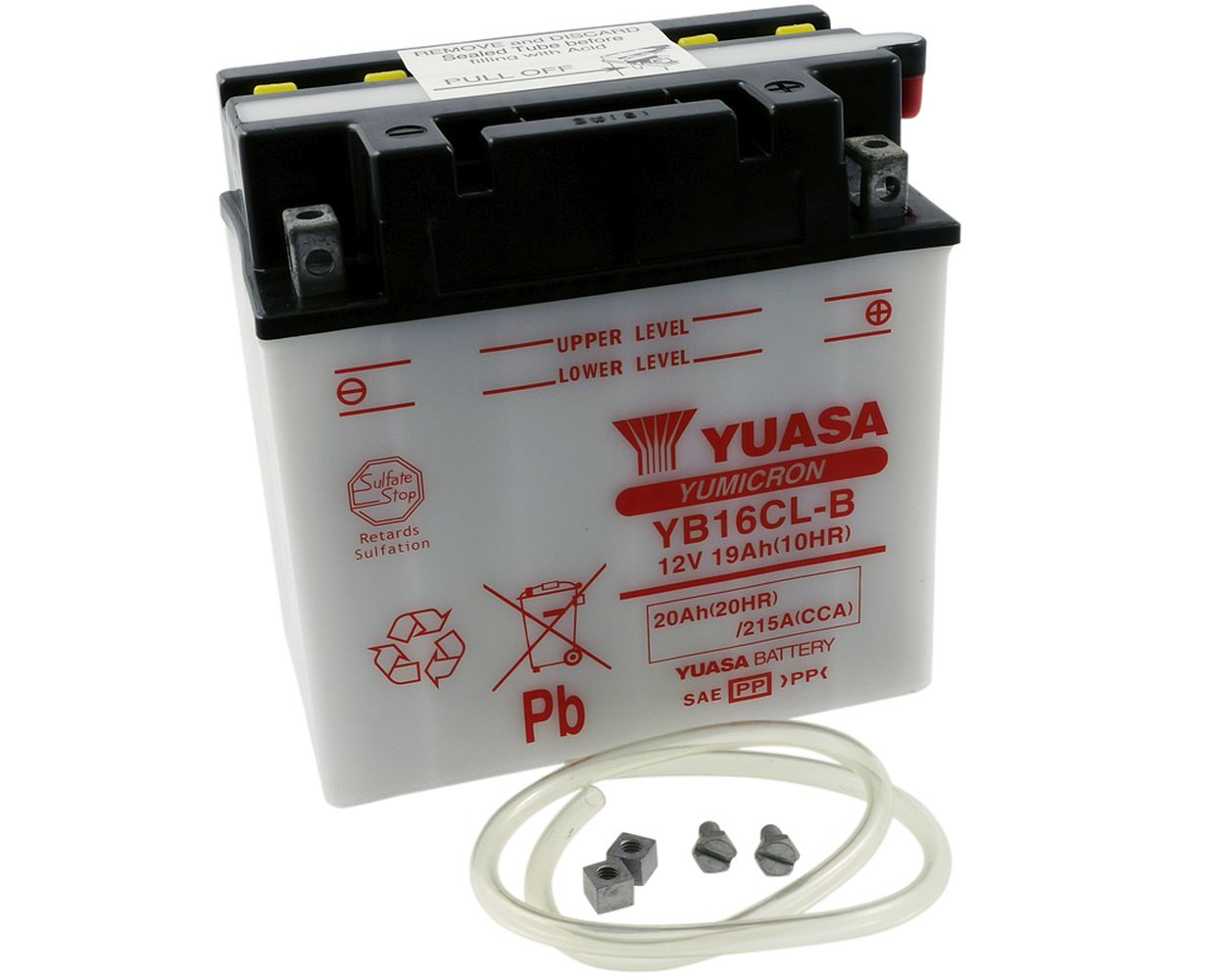 Batterie 12 V 19 Ah YUASA YB16CL-B