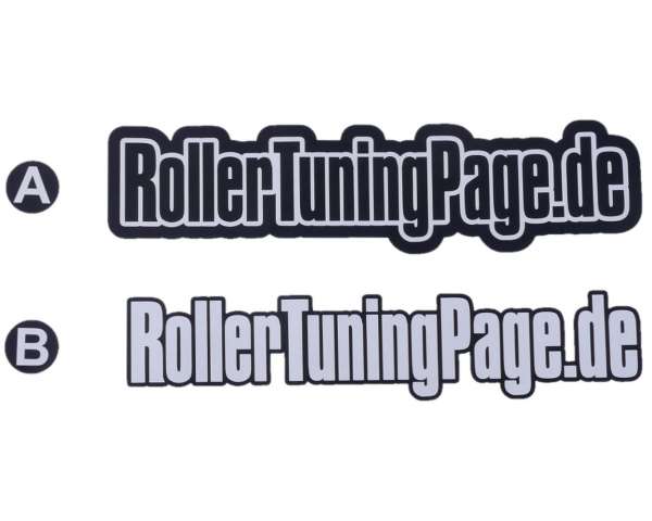 Aufkleber ROLLERTUNINGPAGE.DE verschiedene Versionen