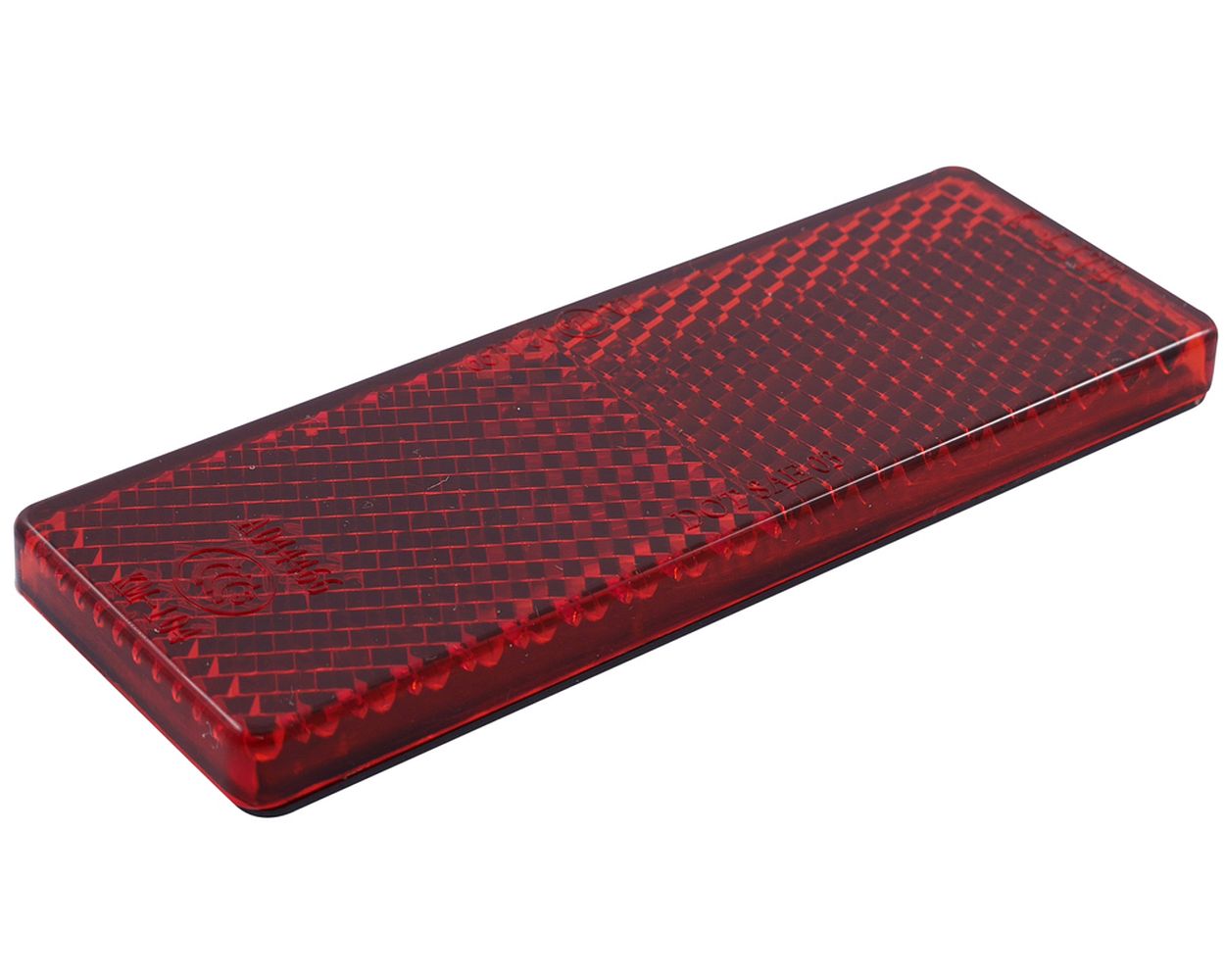Reflektor Katzenauge Rot Rechteckig 85,5x31,5 mm CE