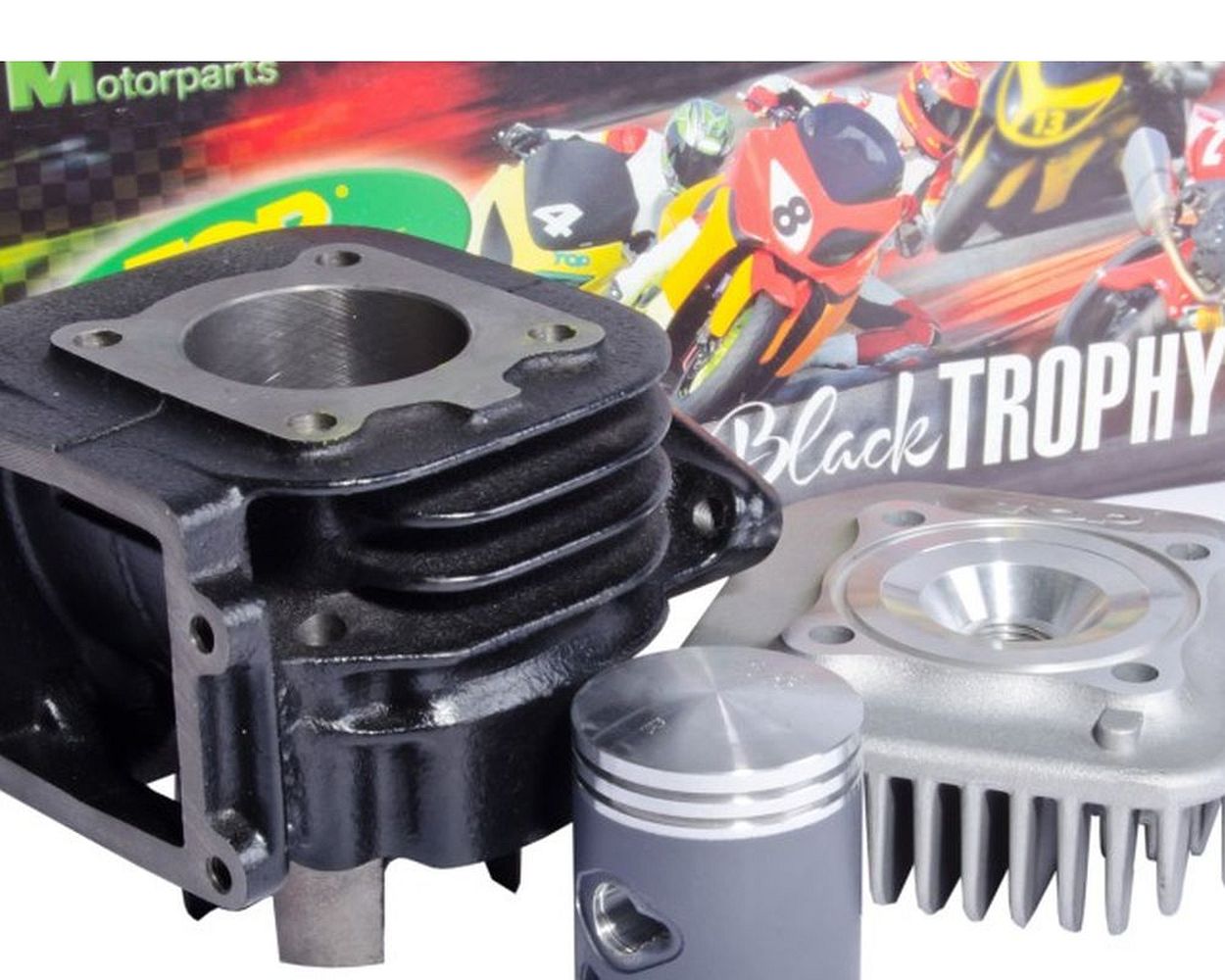 Zylinder Top Performances Black Trophy 50 ccm Minarelli st