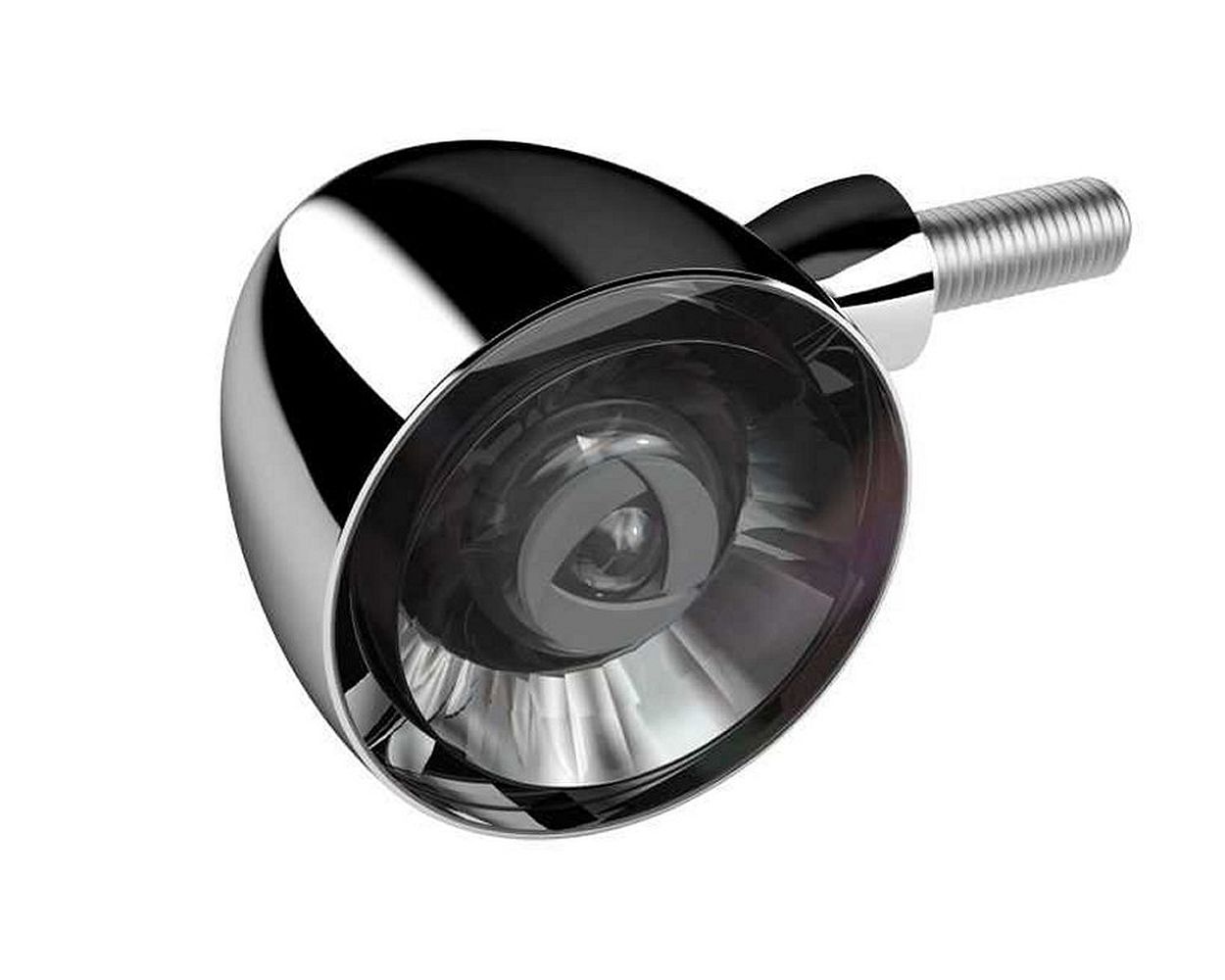 Blinker LED Kellermann Bullet 1000, chrom, klar, Motorrad