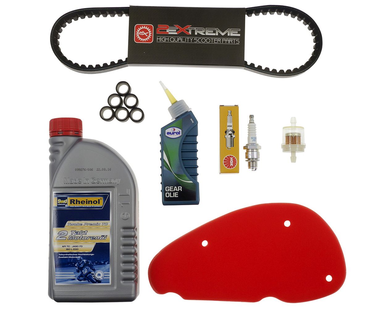 Inspektionsset (groß) mit Motor