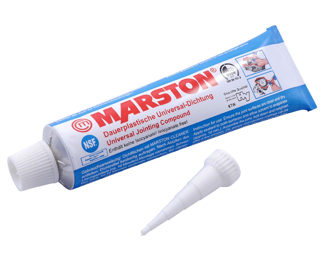 Dichtungsmittel MARSTON universal Benzin- u. Ölresistent 85 g Motor Roller, Motorrad, Moped, Mofa Dichtmittel, Dichtmasse