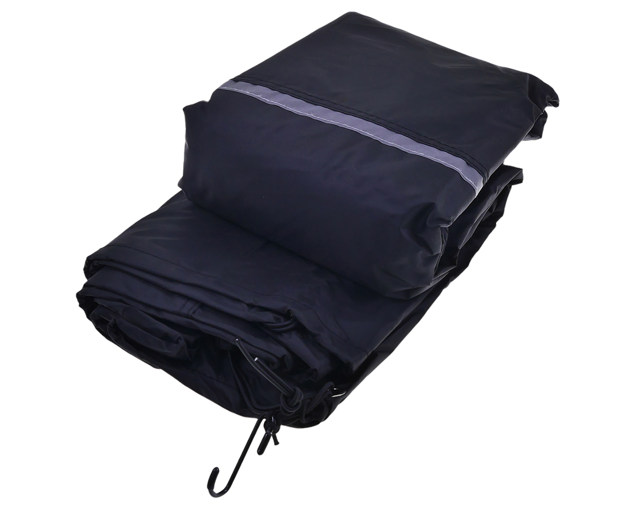 Faltgarage PIAGGIO, schwarz, XL, mit Vespa Schriftzug
