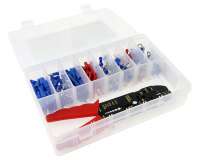 Steckverbinderset KAK Premium inkl. Krimpzange Sortiment Kfz