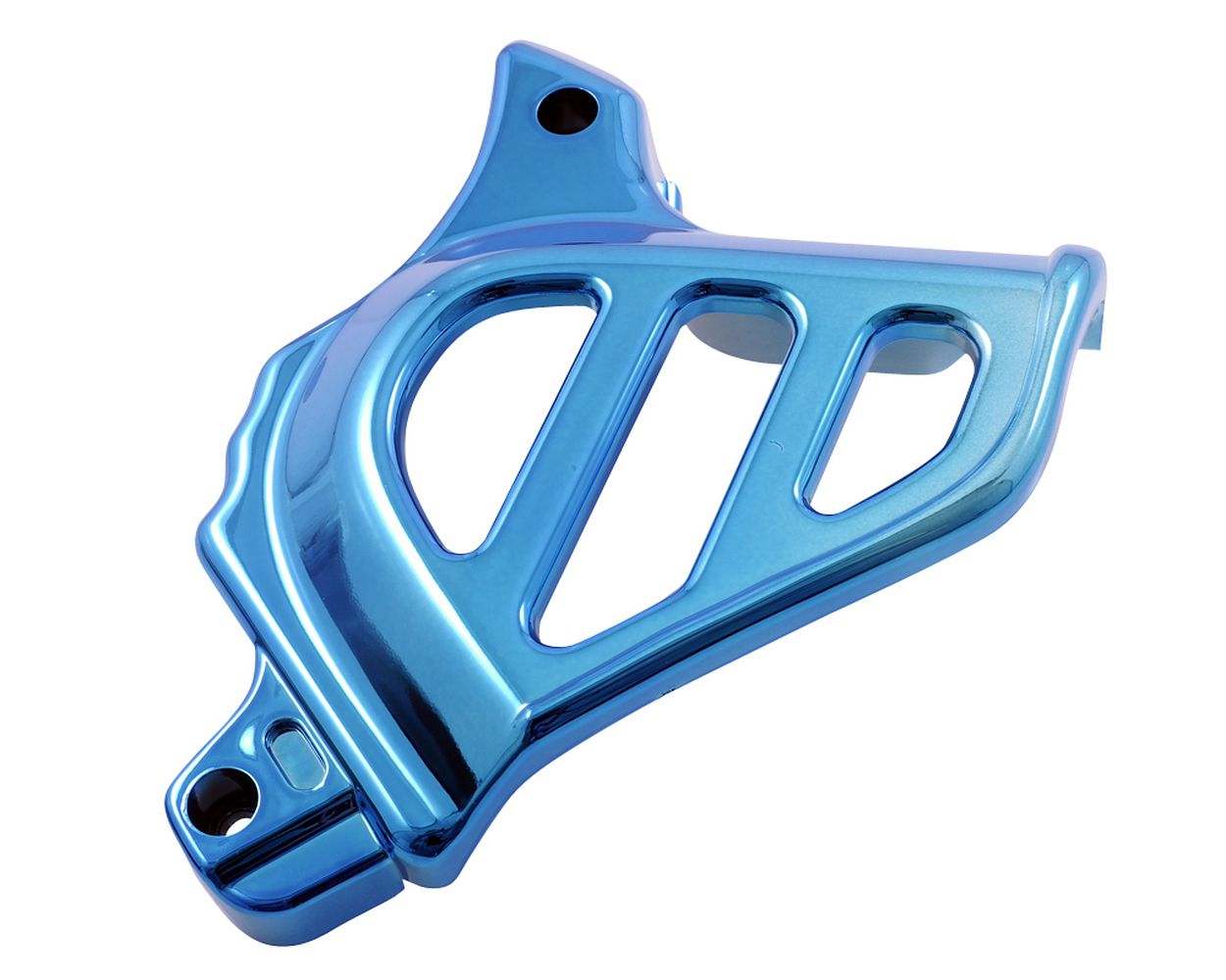 Ritzelabdeckung STANDARD blau für Minarelli AM6 Motoren Mopeds