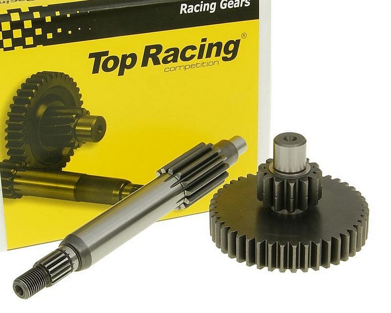 Getriebe primär TOP RACING Minarelli CW + MY + MA 33%14 / 42 WELLE 13Z
