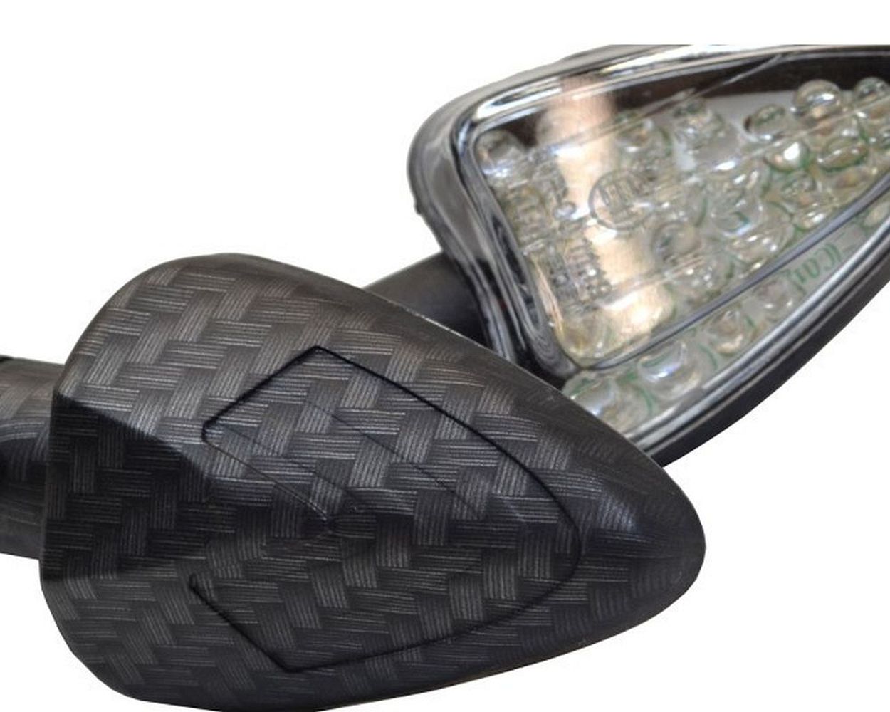 Blinker Vanez Rocket LED (mit Zulassung) carbon-look
