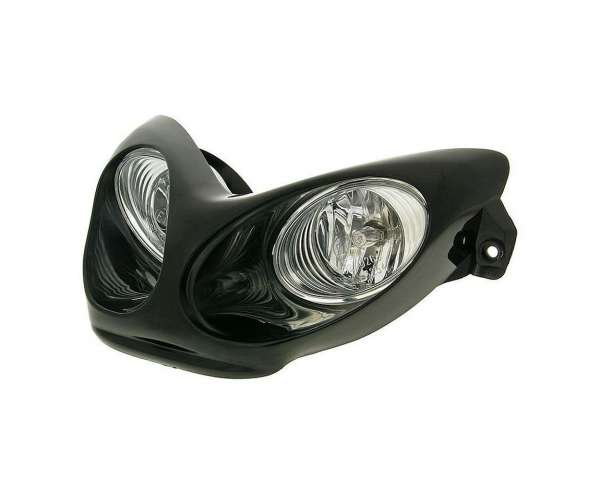 Optique de phare double halogène - Yamaha Aerox, MBK Nitro