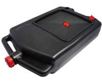 Auffangwanne 10 Liter schwarz universal Öl, Benzin, Bremsflüssigkeit Kanister Behälter PKW, Motorrad, Roller, Quad