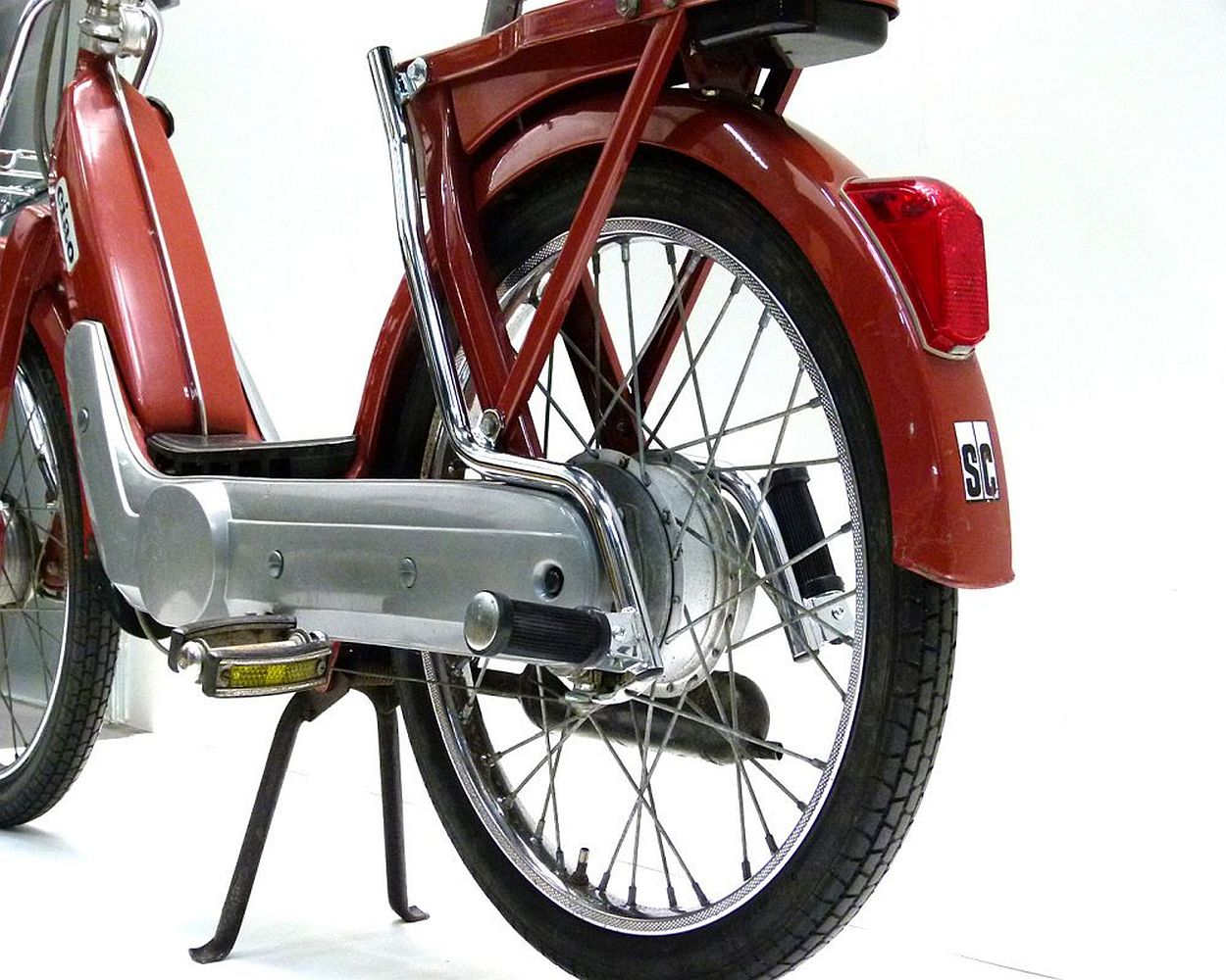 Fußrasten hinten chrom MOTO NOSTRA