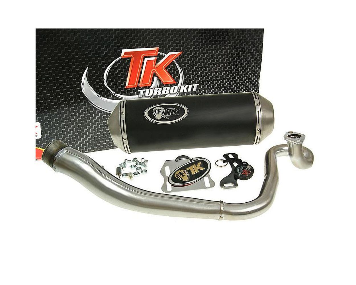 Auspuff TURBOKIT GMax 4T für China GY6 125, 150