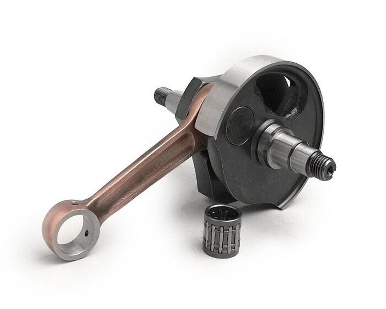 Kurbelwelle BGM Standard Drehschieber, 51mm Hub, 97mm Pleuel, 20mm Konus kompatibel für Vespa V50, PV, ET3, PK50-125S, PK50XL/XL2 Ersatz Umrüstung