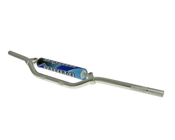 Guidon MX aluminium avec entretoise et rembourrage - div. couleurs