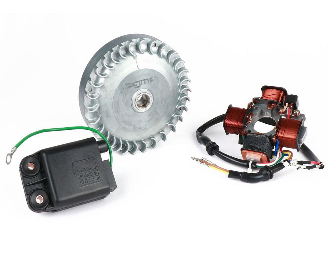 Zündung Set 12 V Sport V2 805 g für Polini, Malossi, Pinasco Gehäuse BGM PRO